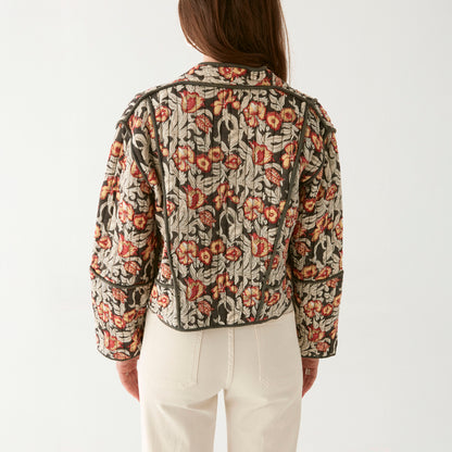 Tadeo Quilted Jacket - Piña Colada