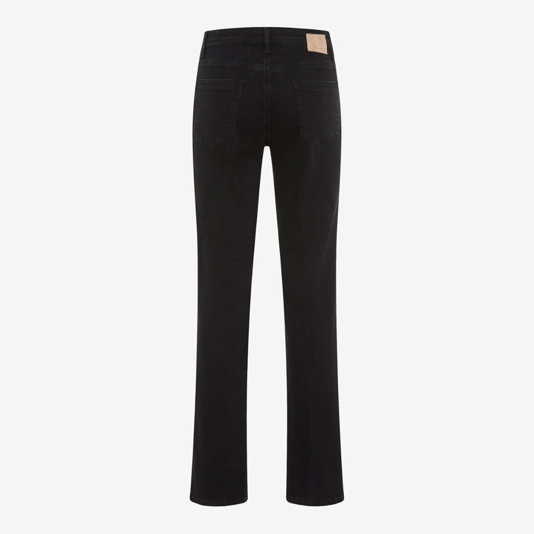 Mary 5 Pocket Denim Flared Trouser - Clean Dark Blue