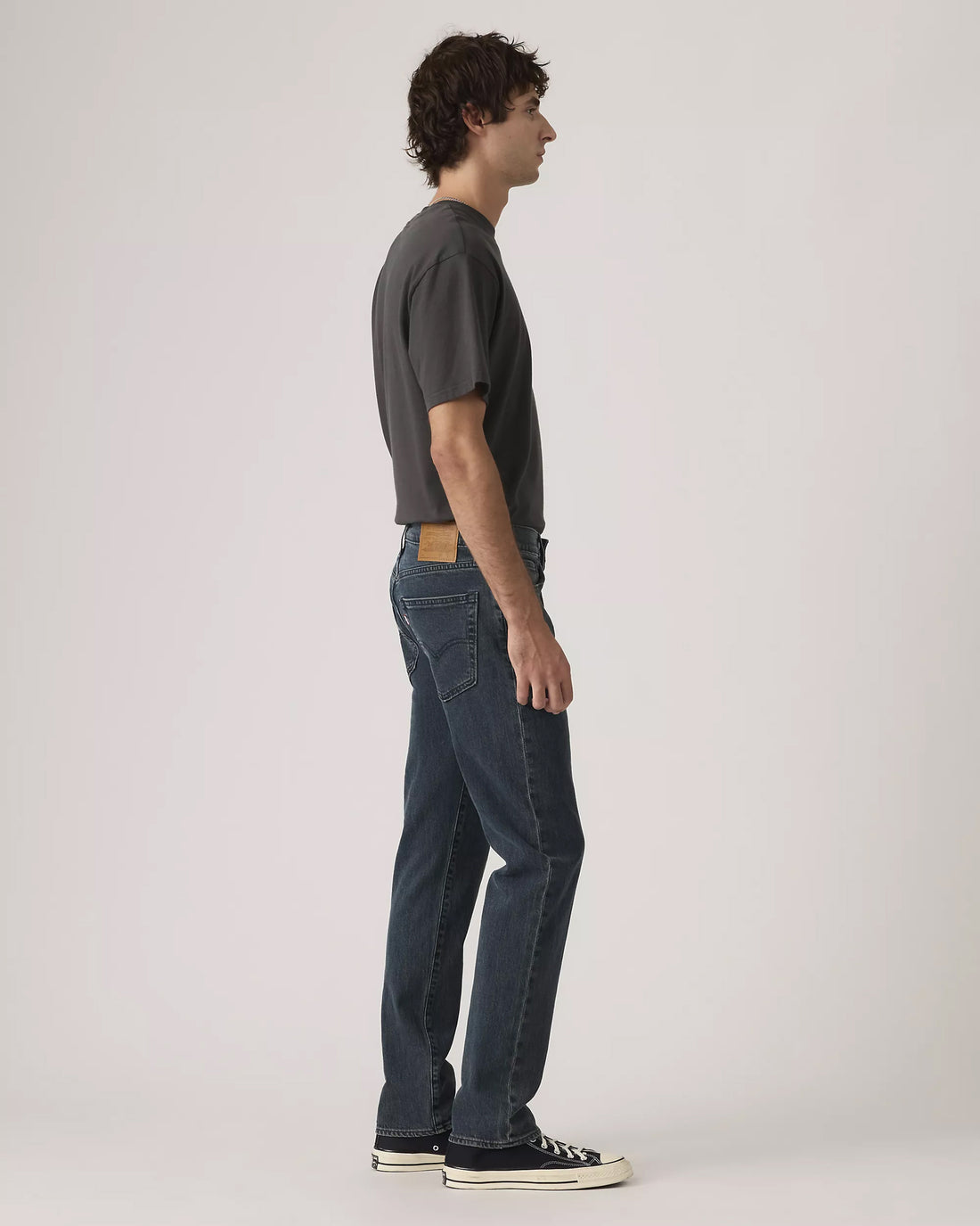 502 Taper Trousers - Blue Aria