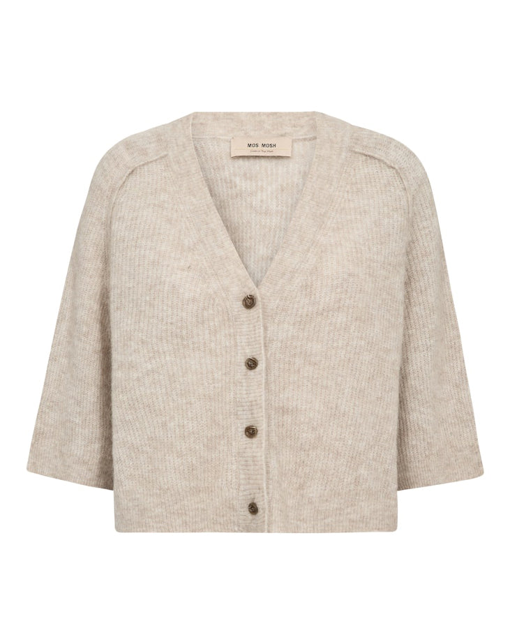 Thora Lizet Knit Cardigan - Feather Gray