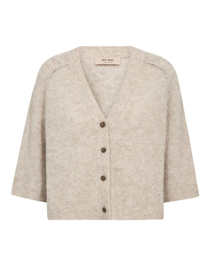 Thora Lizet Knit Cardigan - Feather Gray