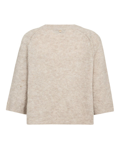 Thora Lizet Knit Cardigan - Feather Gray