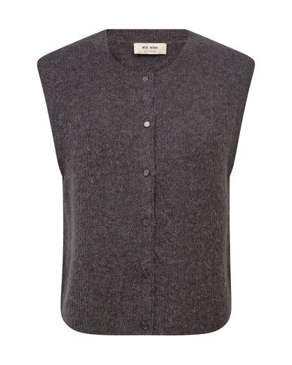 Almine Thora Knit Vest - Subterranean