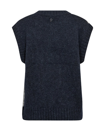 Jennine Knit Vest - Salute Navy