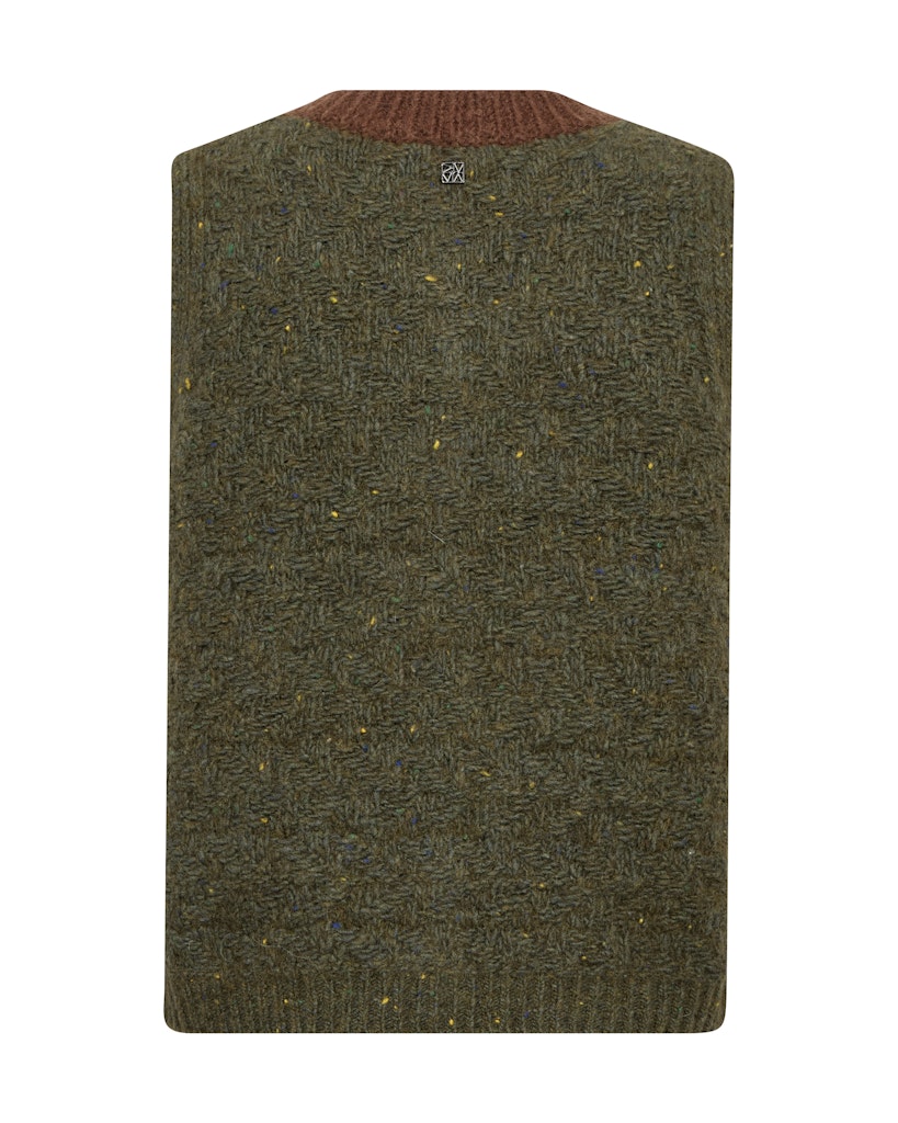 Esti Knit Vest - Rosin
