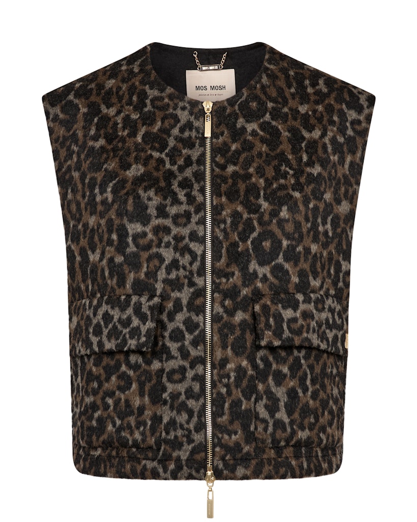 Elise Leo Vest - Black