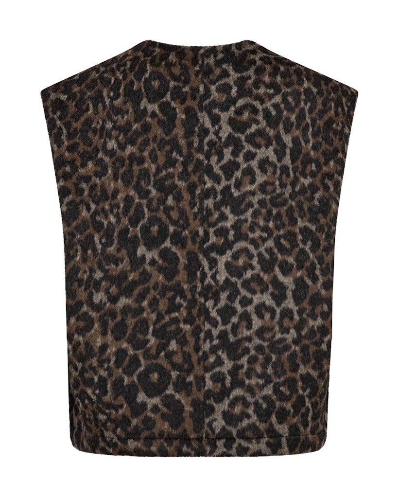 Elise Leo Vest - Black
