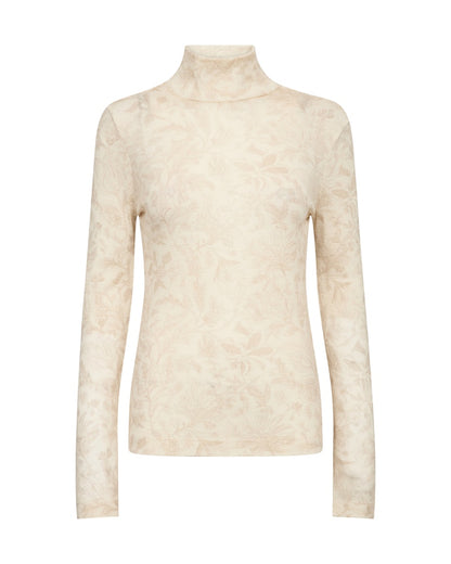 Xinna Fleur Turtleneck - Oxford Tan