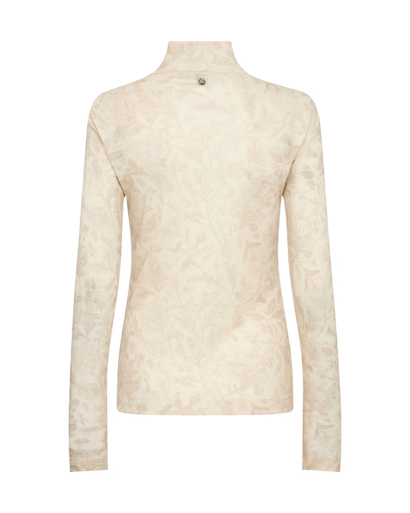 Xinna Fleur Turtleneck - Oxford Tan