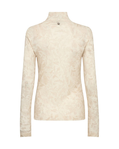 Xinna Fleur Turtleneck - Oxford Tan
