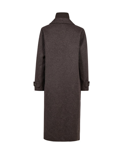 Alva Loisa Mock Neck Coat - Delicioso
