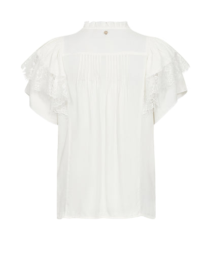 Wea Flowish Blouse - Ecru