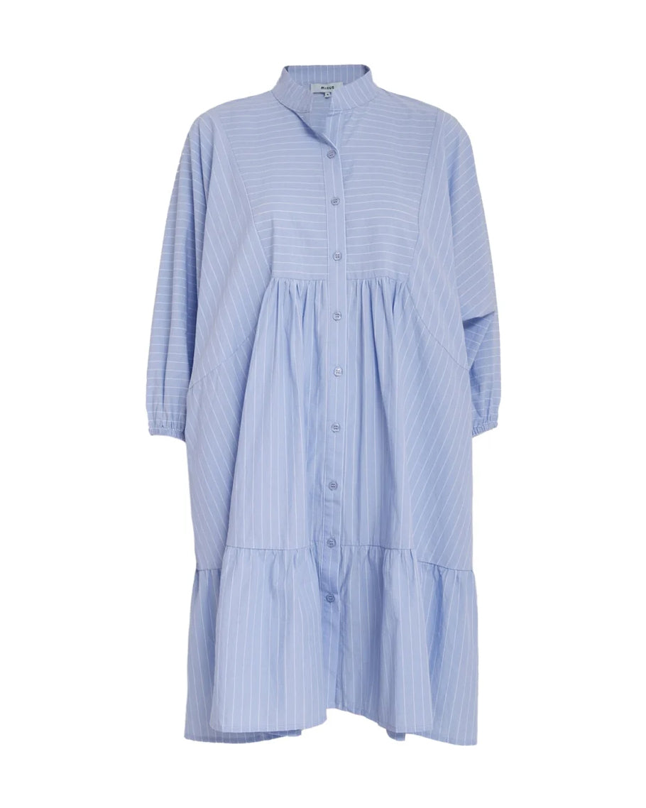 Rikke Dress - Skyway Blue Stripe