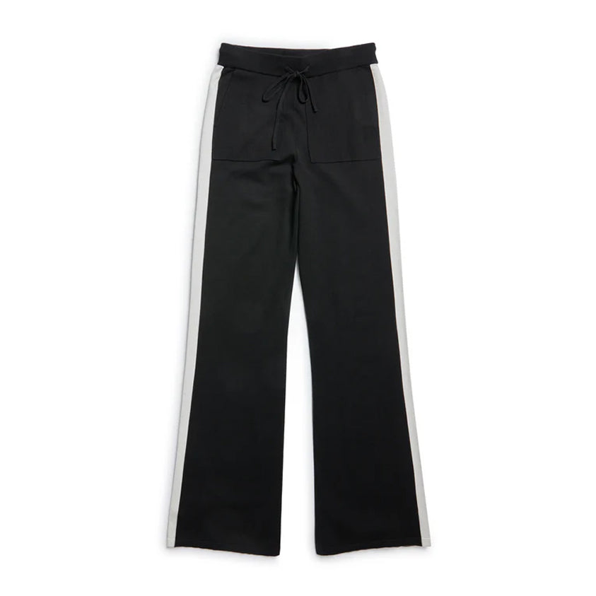 Macy Knitted Joggers - Black