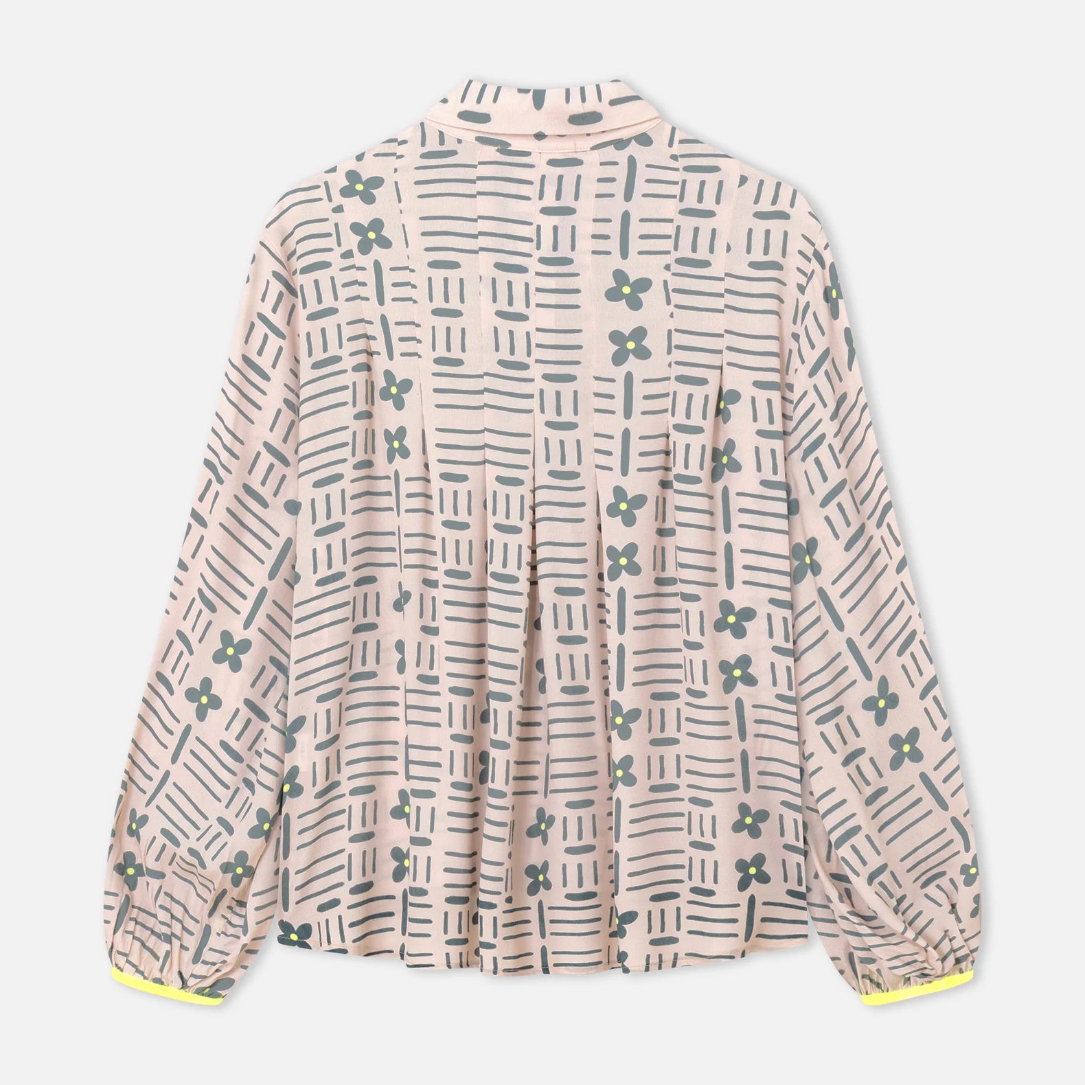 Magia Print Shirt - Beige Khaki