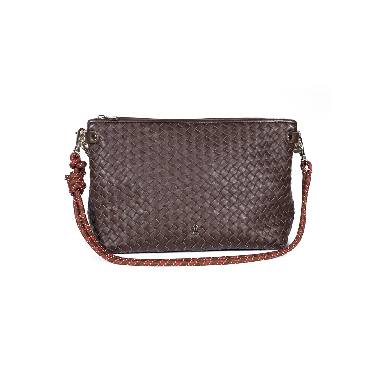 Mallow Lamb Leather Bag - Tresse Eben