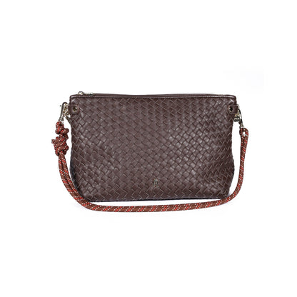 Mallow Lamb Leather Bag - Tresse Eben