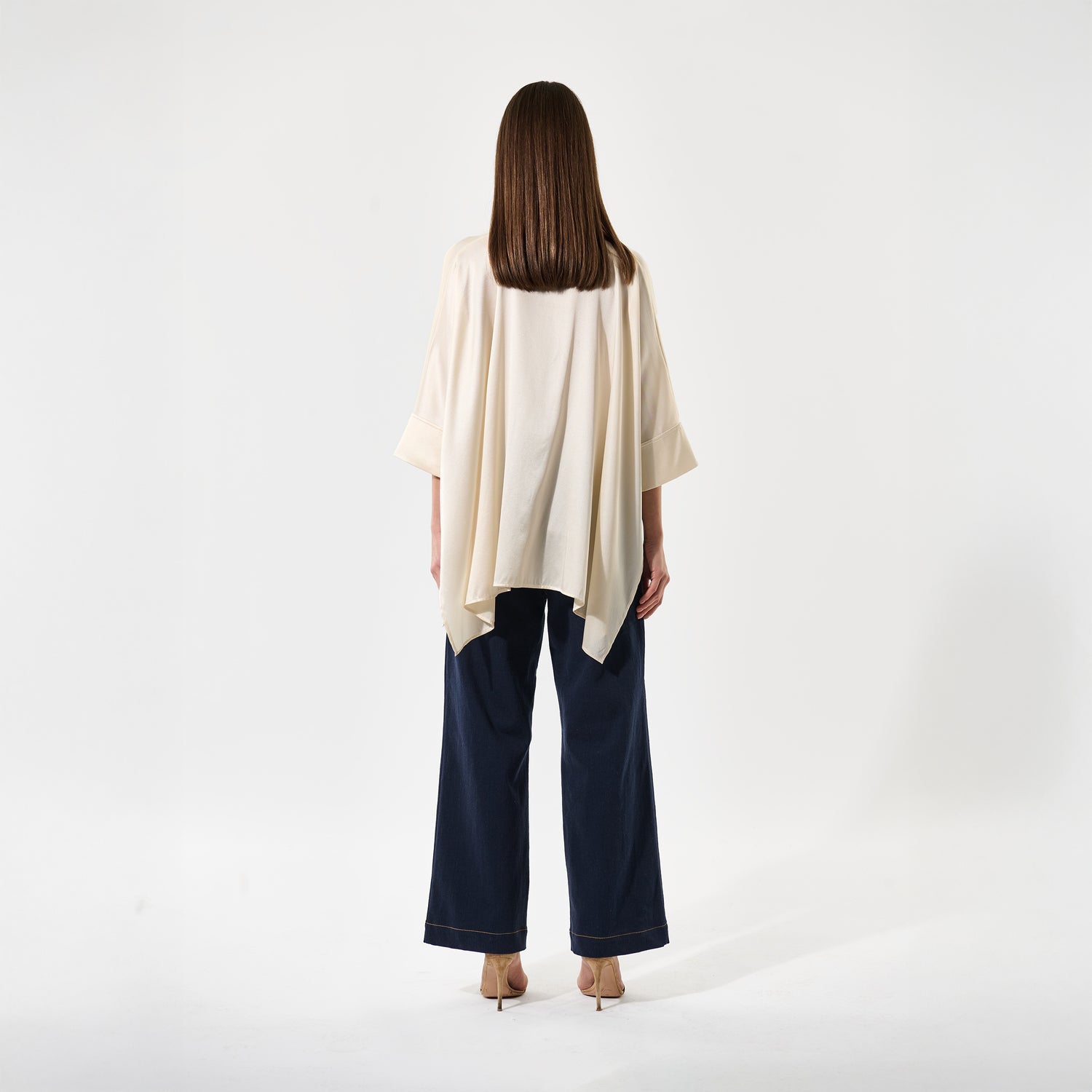 Mandy Blouse - Porcelain