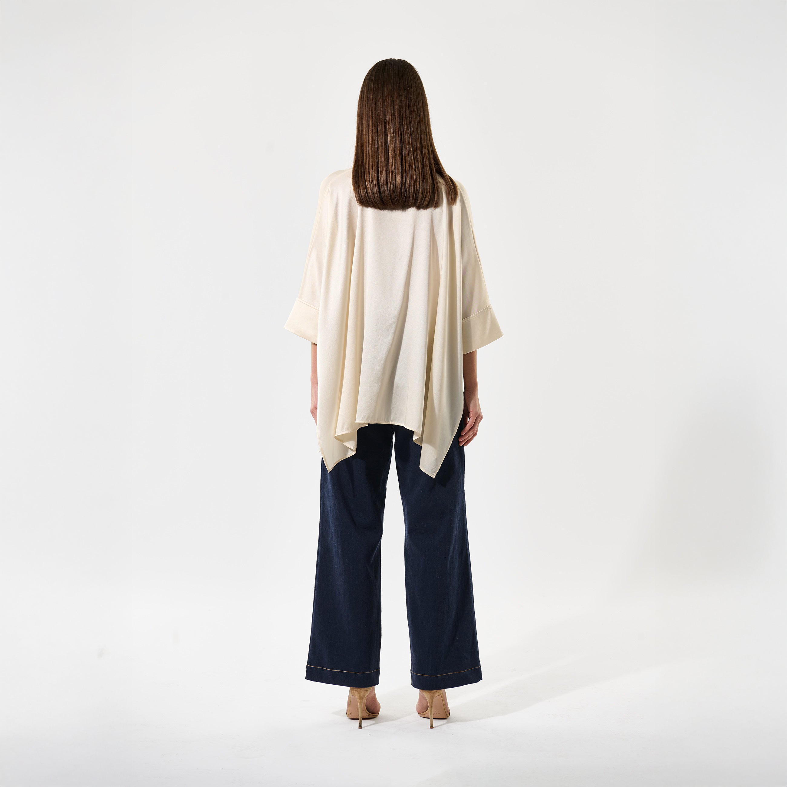 Mandy Blouse - Porcelain