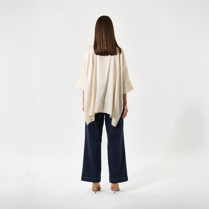 Mandy Blouse - Porcelain