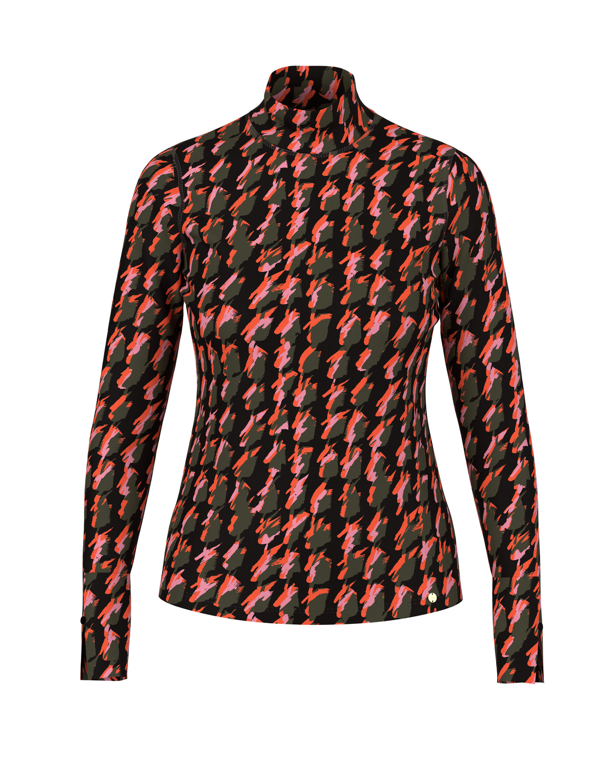 Patterned Roll Neck - Multi