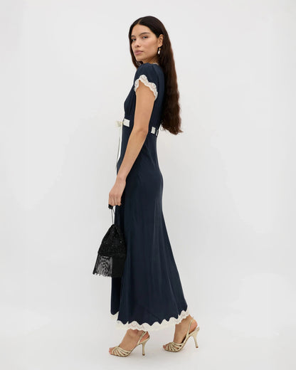 Marlice Dress - Deep Navy