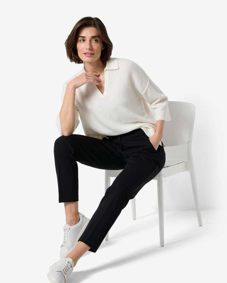 Maron S Trousers - Black