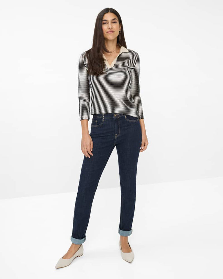 Mary Trousers - Clean Dark Blue