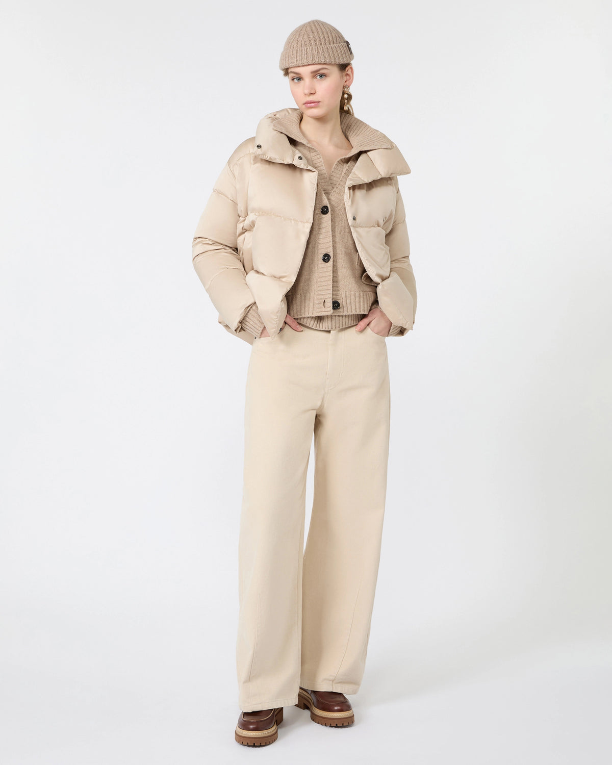 Matassa Puffa Jacket - Ecru