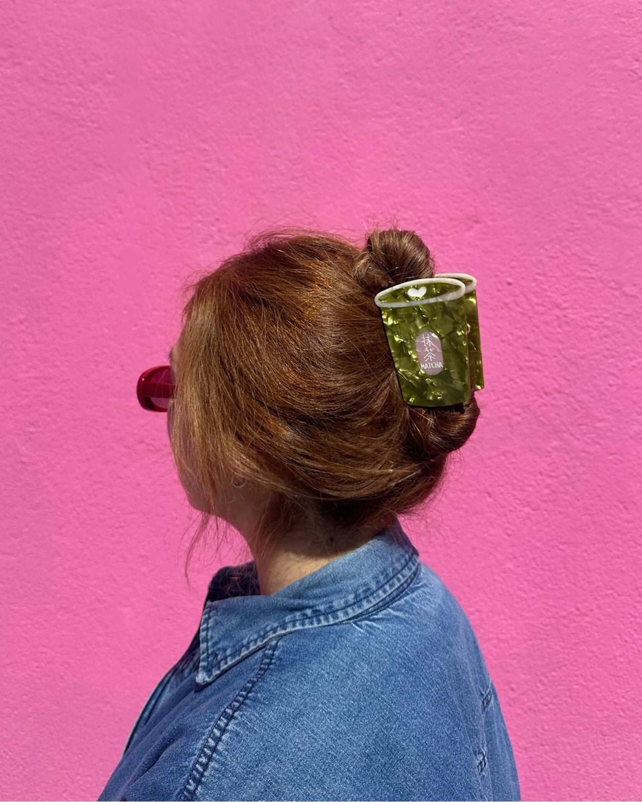 Matcha Hair Clip - Green