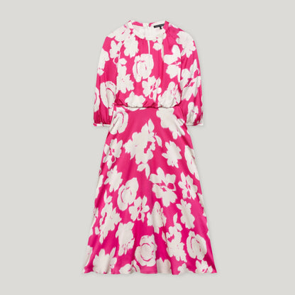 Maxi Floral Dress - Blossom Pink