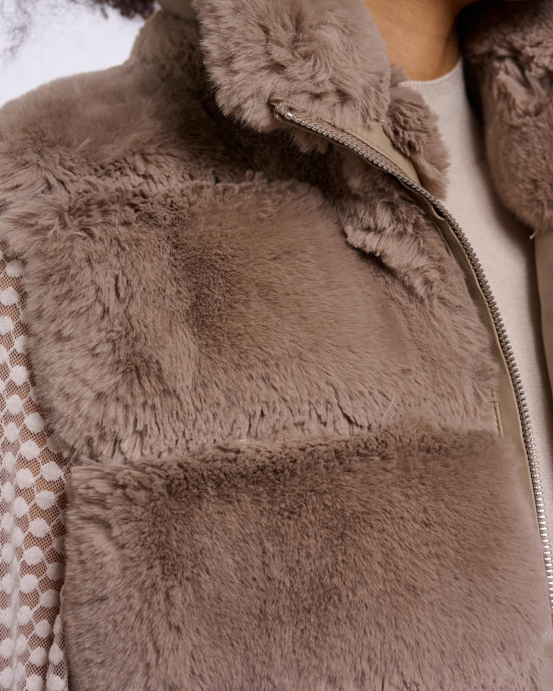 May Waistcoat - Mocha Latte