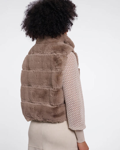 May Waistcoat - Mocha Latte
