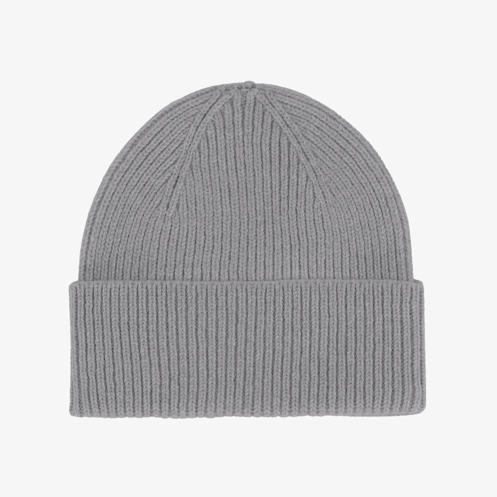 Merino Wool Beanie - Heather Grey