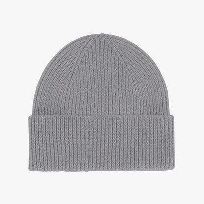 Merino Wool Beanie - Heather Grey