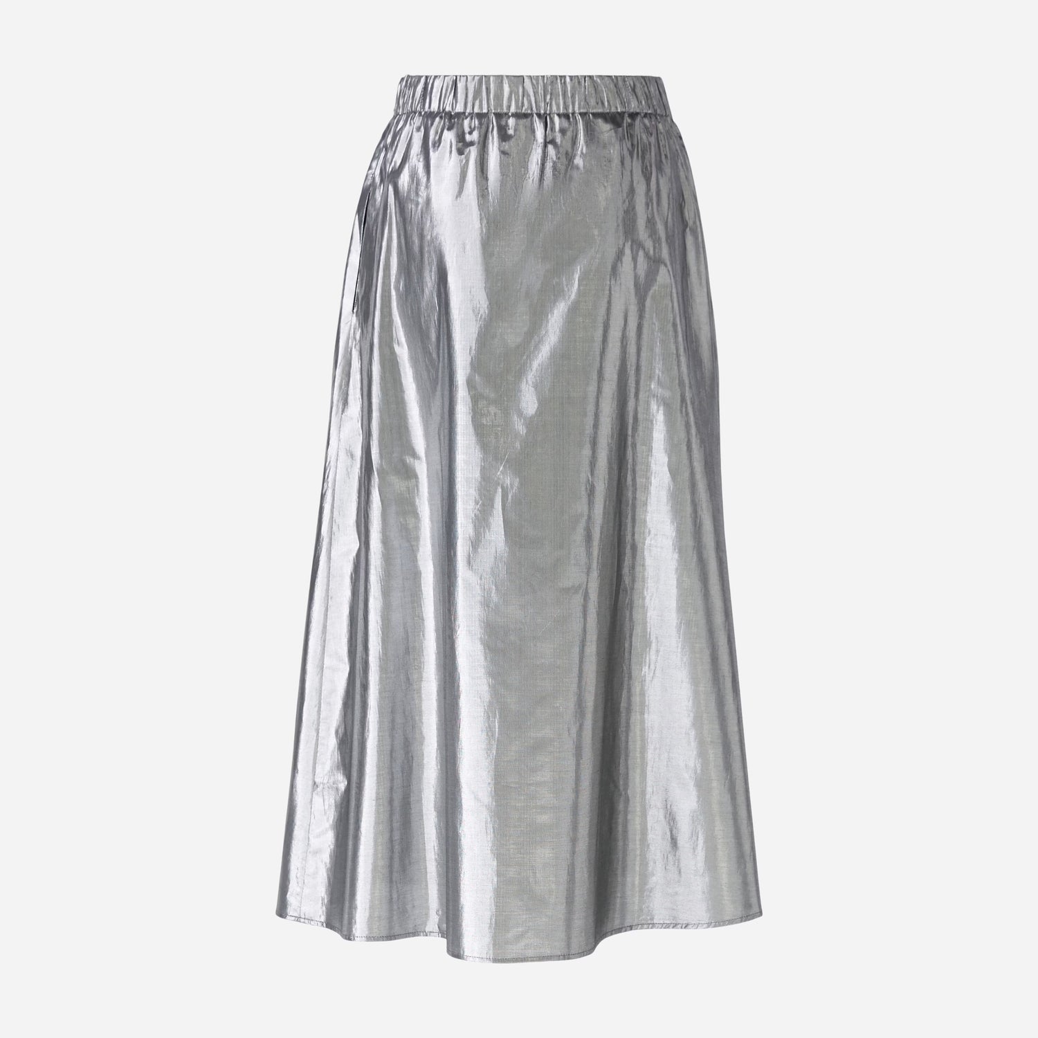 Metallic Skirt - Silver