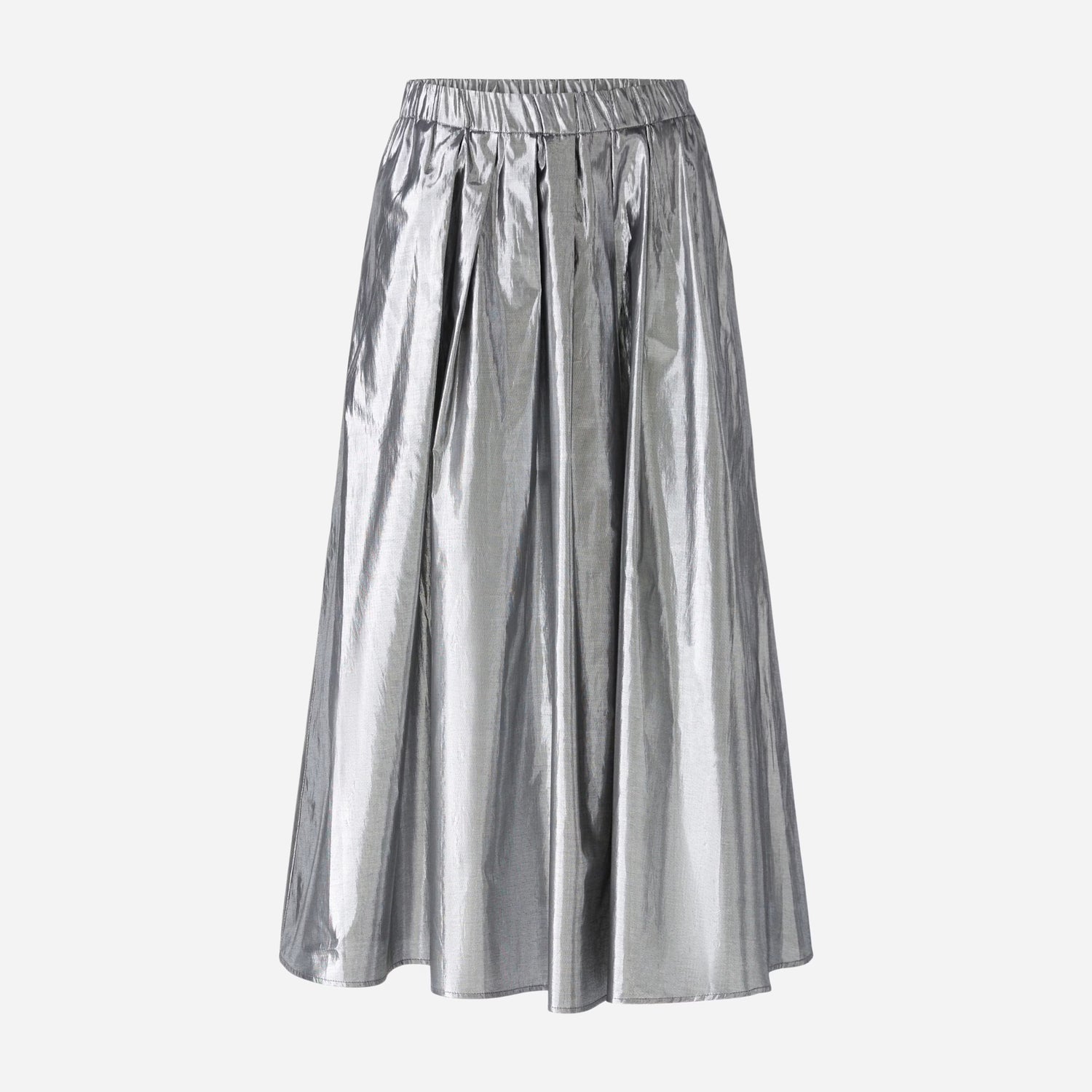 Metallic Skirt - Silver