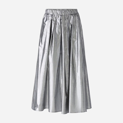 Metallic Skirt - Silver