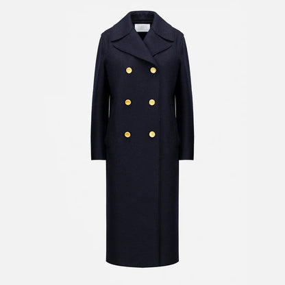 Military Coat - Navy Blue