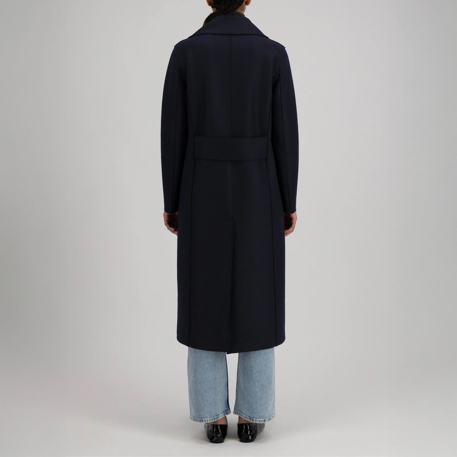 Military Coat - Navy Blue