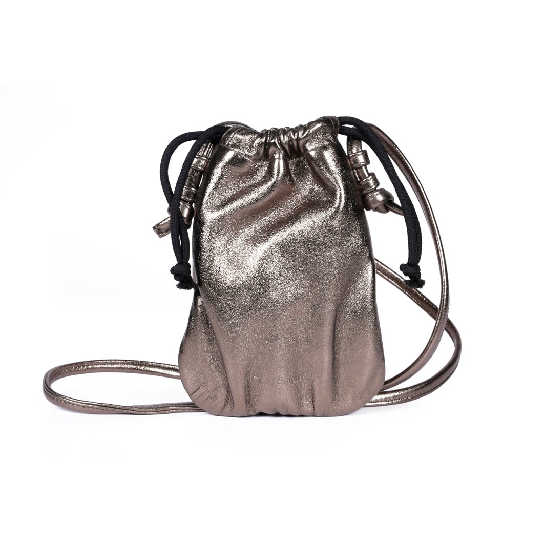 Milli Lamb Leather Bag - Lunar