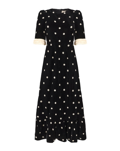 Milly Pearl Dress - Black