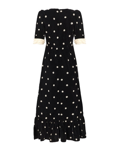 Milly Pearl Dress - Black
