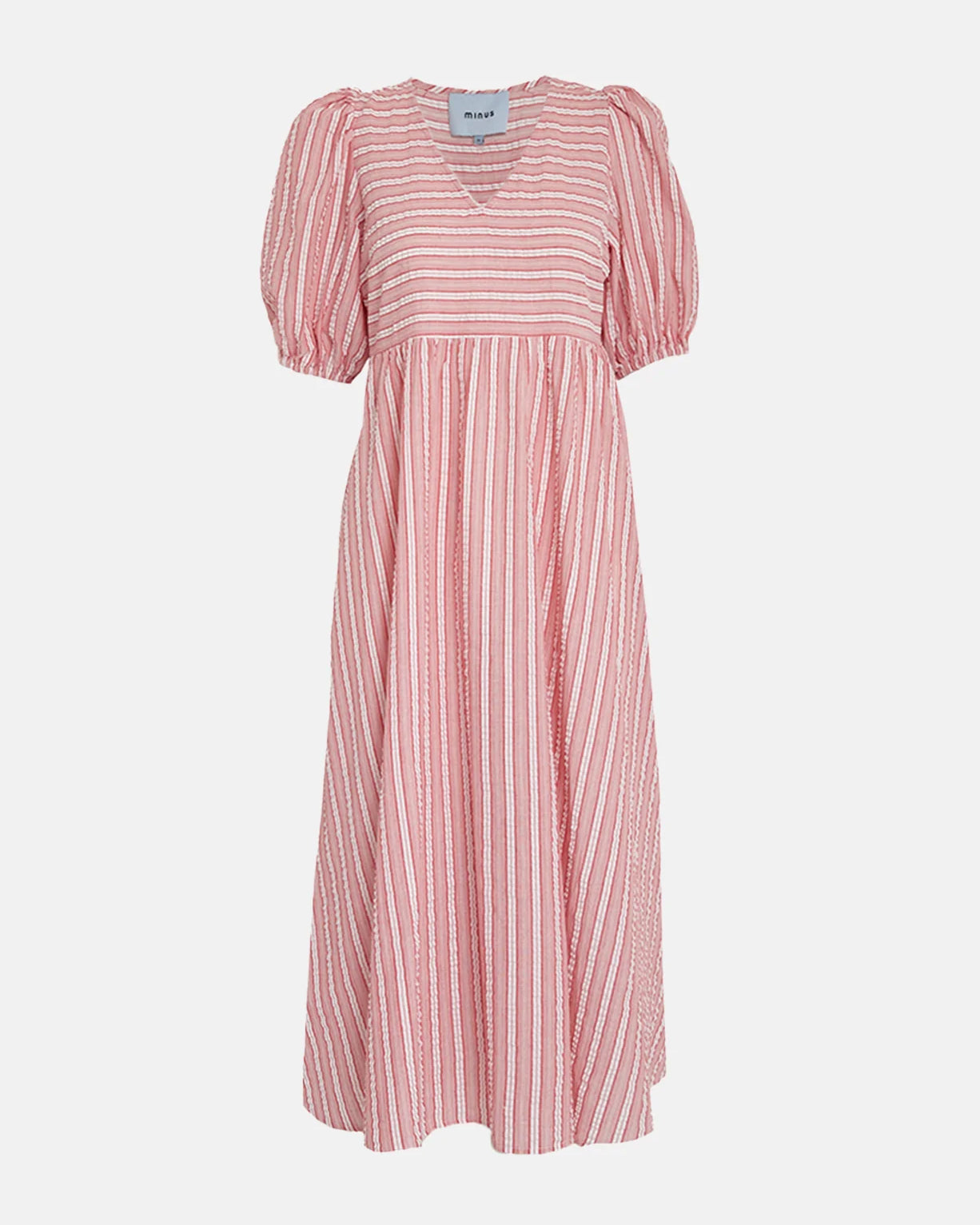 Fia Dress - High Risk Red Stripe