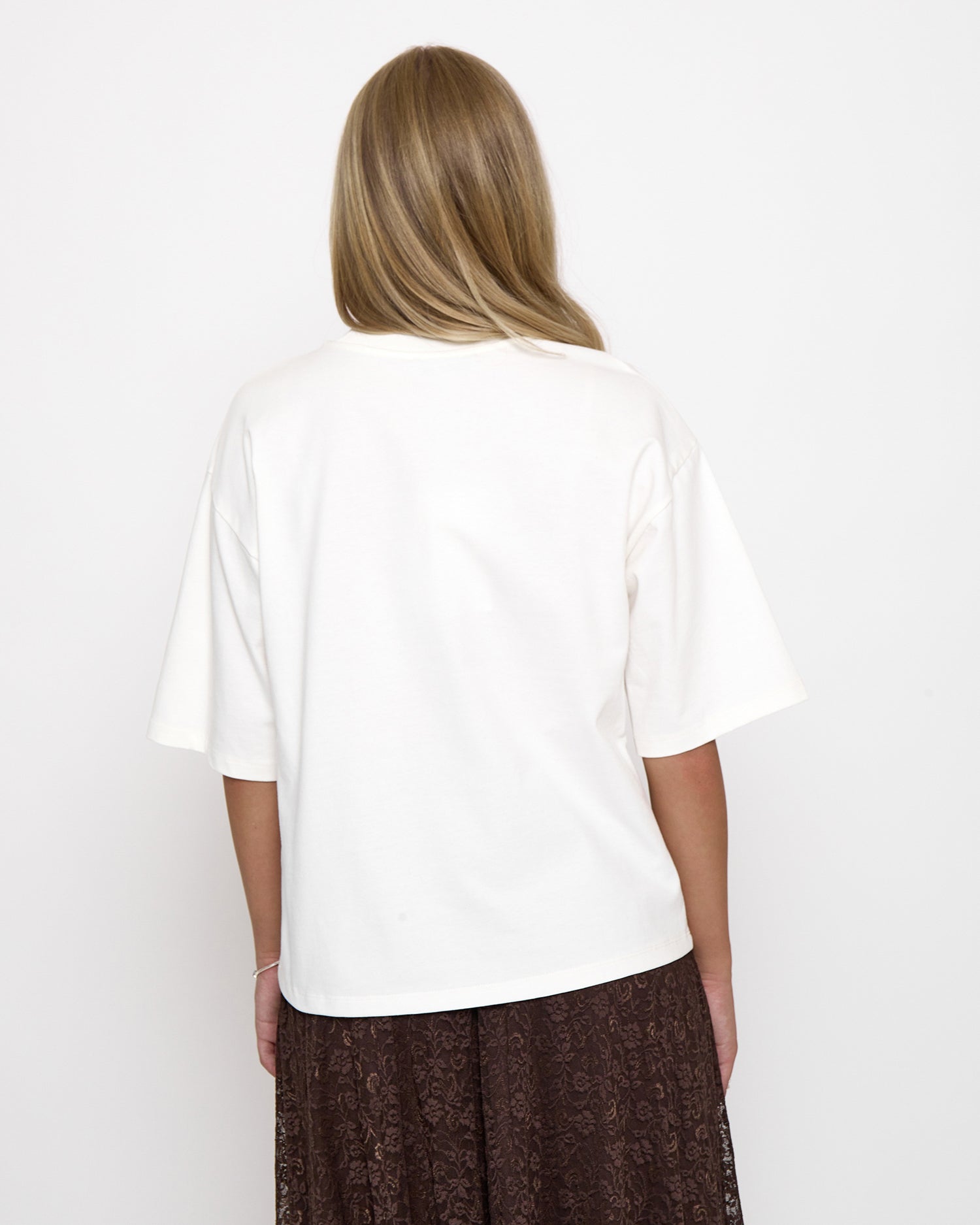 Sabine T-Shirt - Cloud Dancer