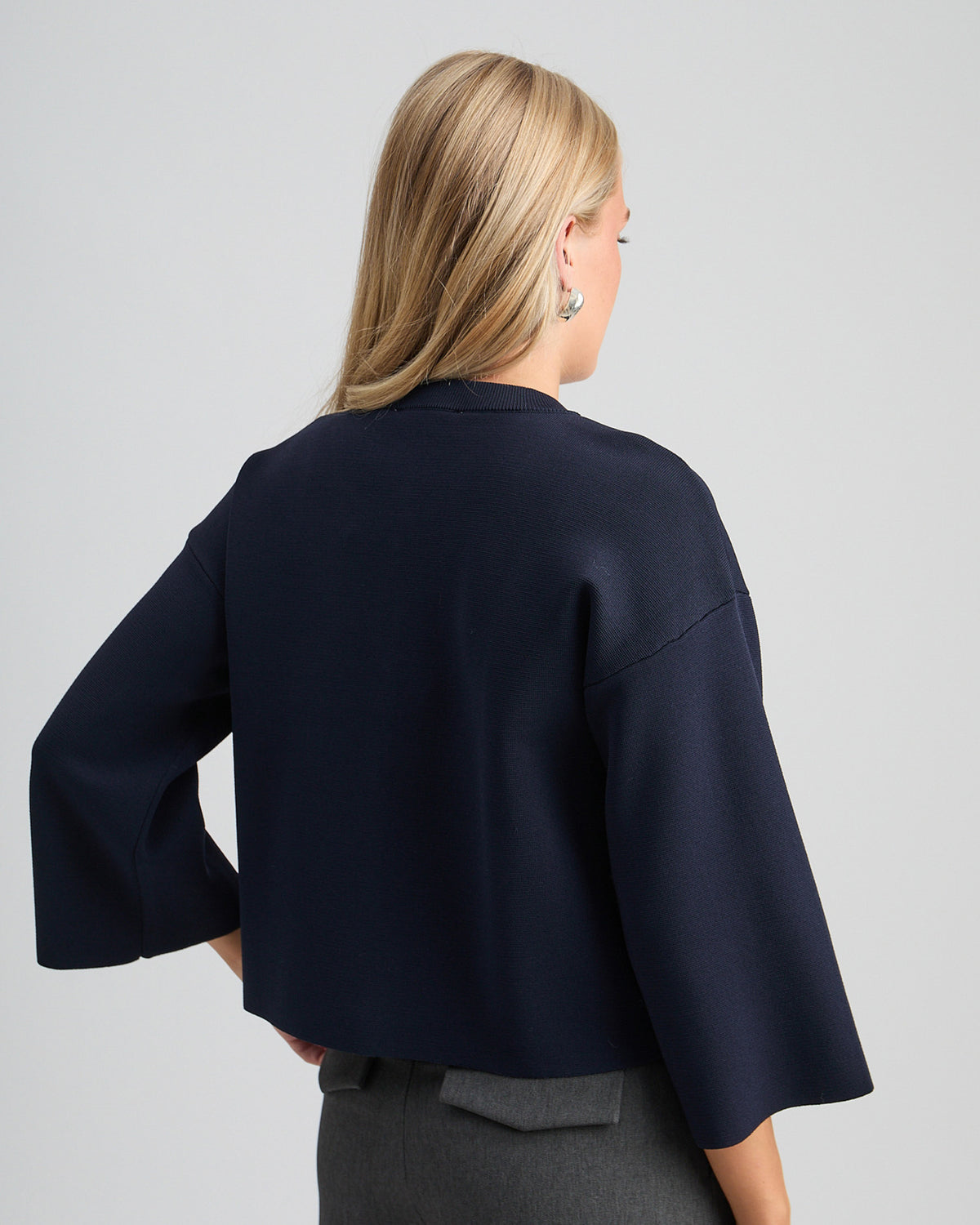 Elenora Knit Cardigan - Sky Captain