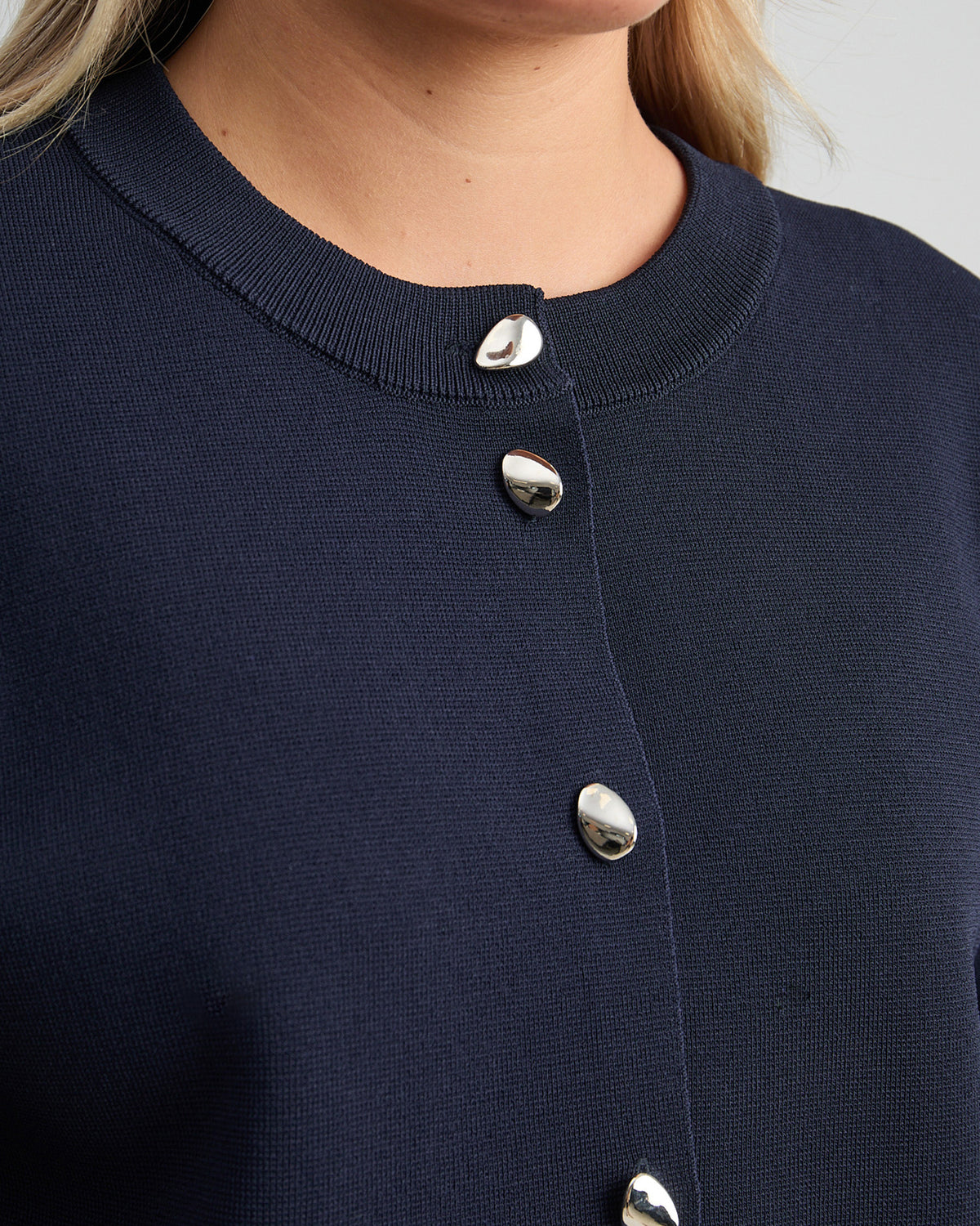 Elenora Knit Cardigan - Sky Captain