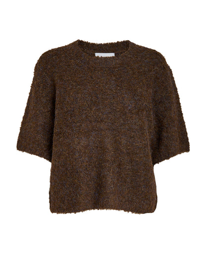 Margrethe Grs Rws Knit T-Shirt - Tiramisu