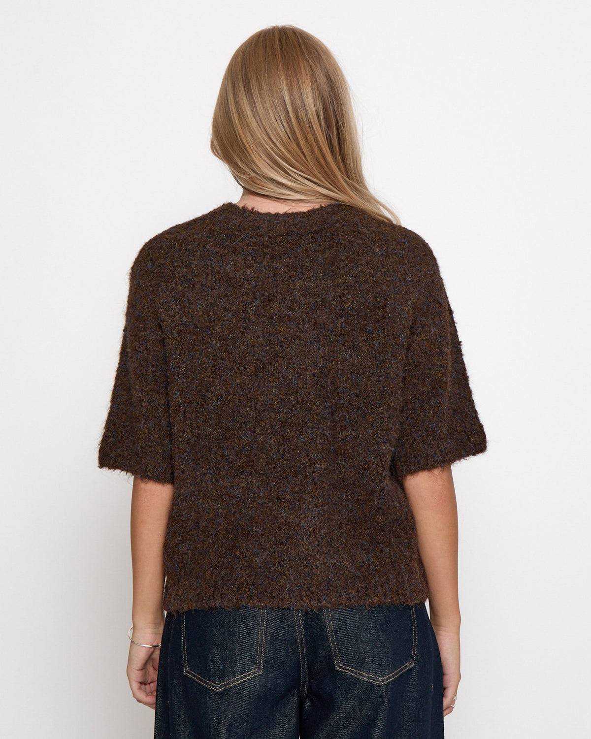 Margrethe Grs Rws Knit T-Shirt - Tiramisu
