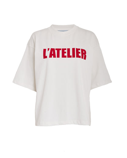 Stine T-Shirt - Cloud Dan/Red